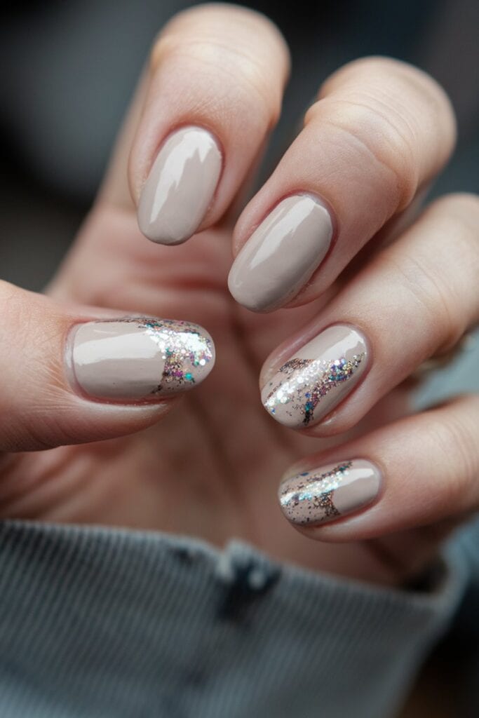 40 Glitter Summer Nail Designs - Nail the Glam