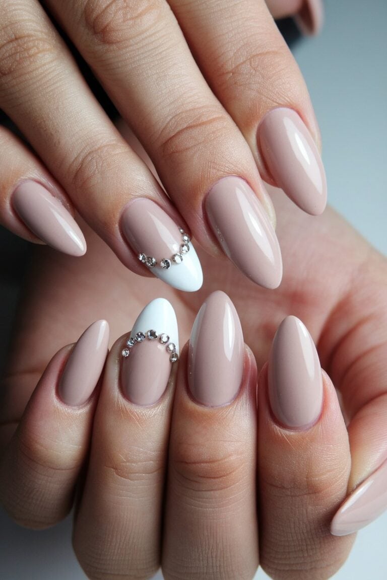 25 Nude Natural Nail Designs Nail the Glam