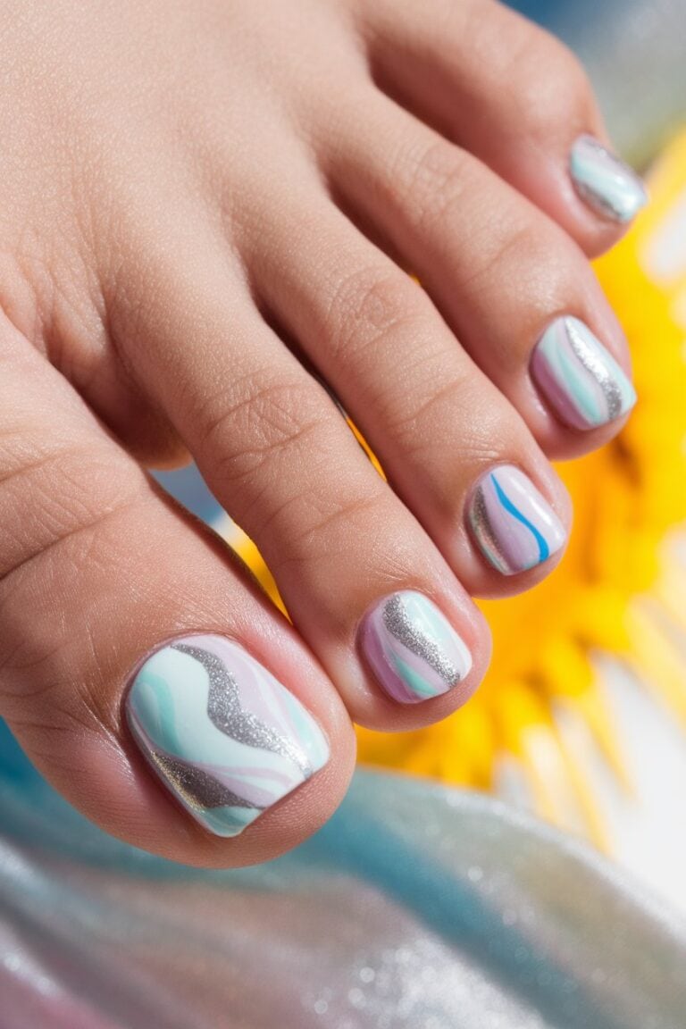 38 Spring Toenail Design Ideas - Nail the Glam