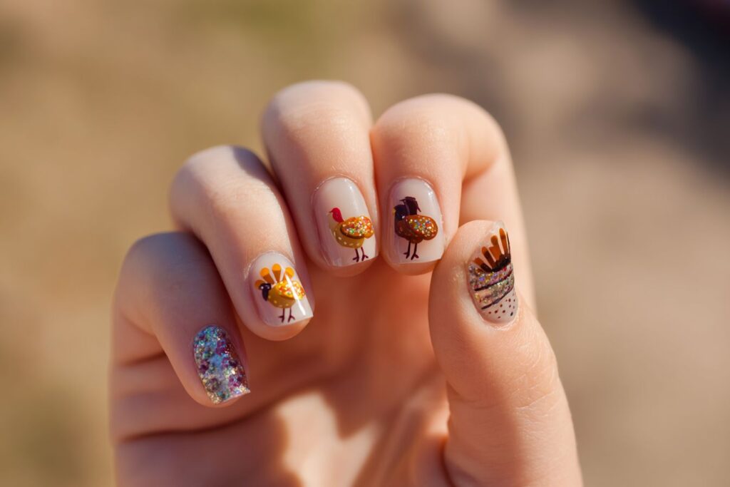 Thanksgiving Nail Design Ideas