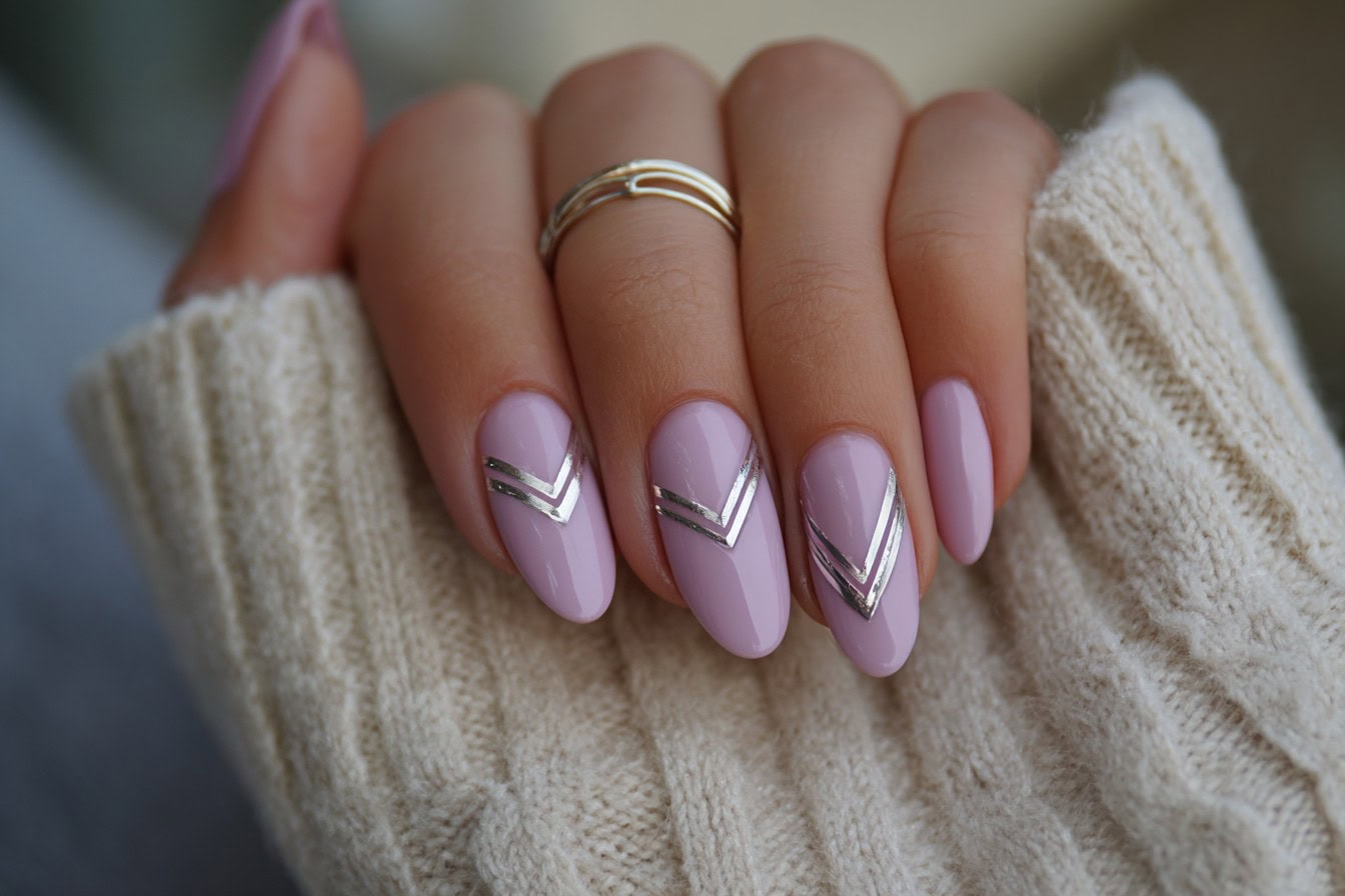 Light Purple Nail Design Ideas