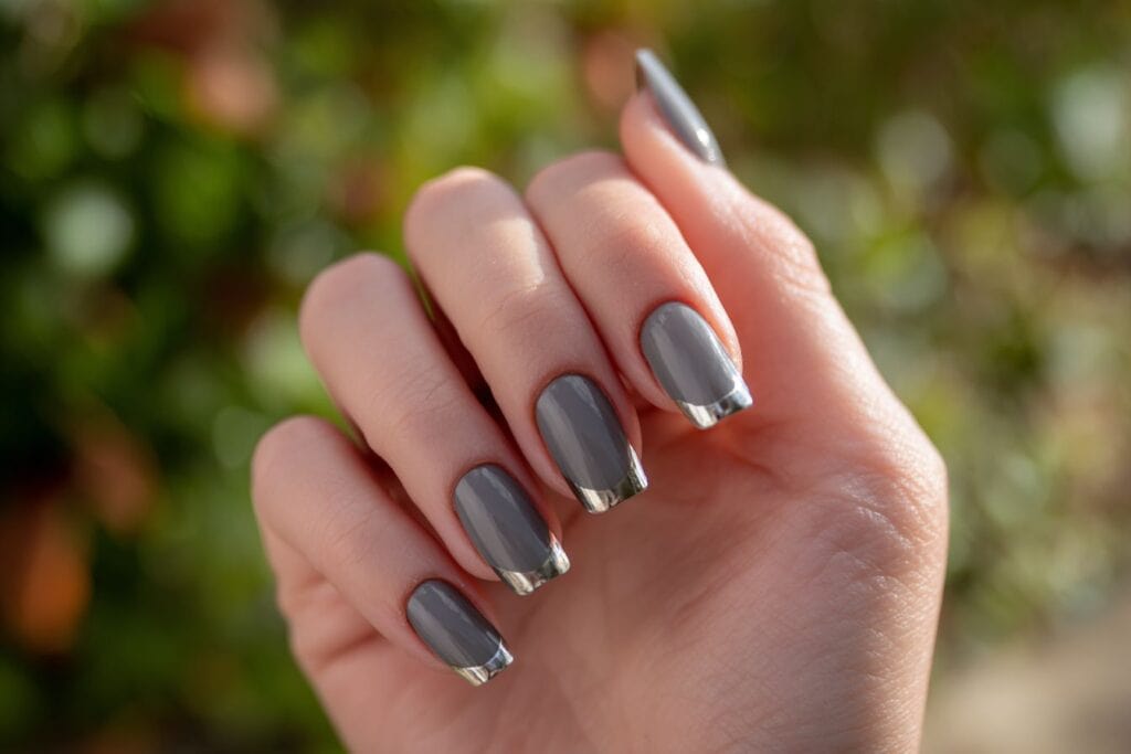 Square Fall Nail Designs